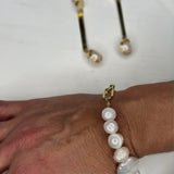 Pearl Charm Bracelet