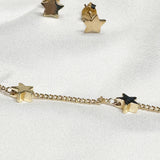 18K Gold Plated Star Jewelry Set