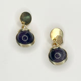 Mini Solitaire Agate Earrings Collection