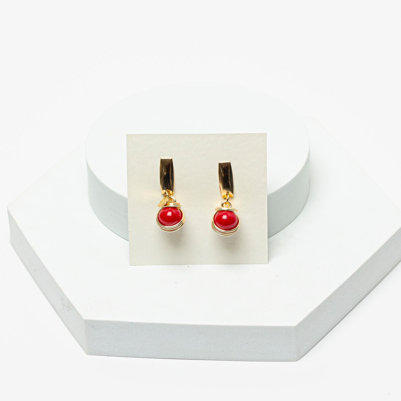 Solitaire Earrings