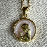 Virgin Pendant Necklace – Mother of Pearl