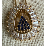 Virgen Niña Necklace – Gold Pendant