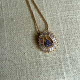 Virgen Niña Necklace – Gold Pendant