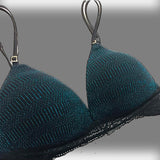 Pre-Shaped Wire-Free Bra with Lurex Accent