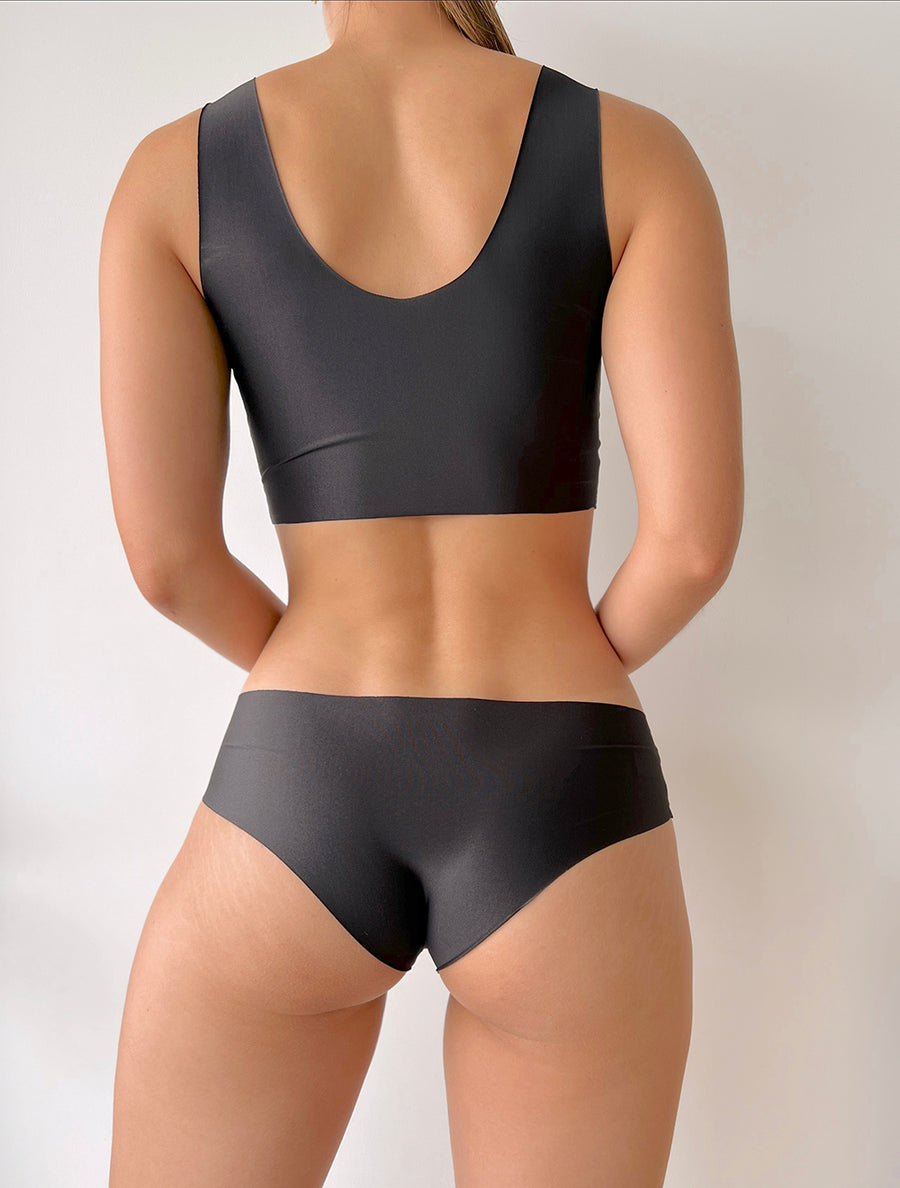 Invisible Semi-Thong Panty with Seamless Technology