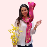 Sustainable Pashmina with Recycled Ocean Bottle Textile