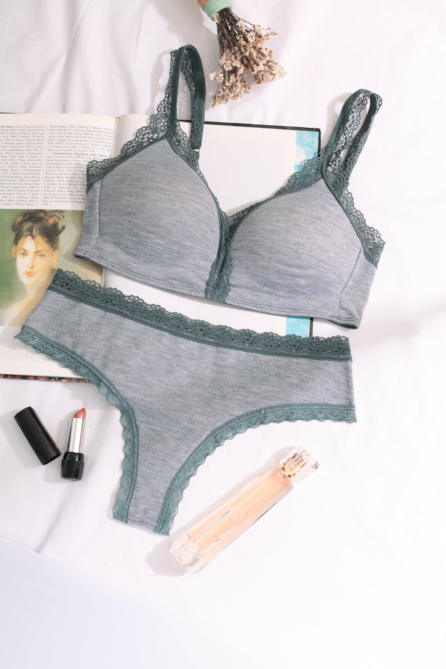 Comfy Cotton Lace Panty