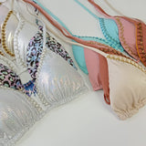 Crystal Embroidered Bikini Set