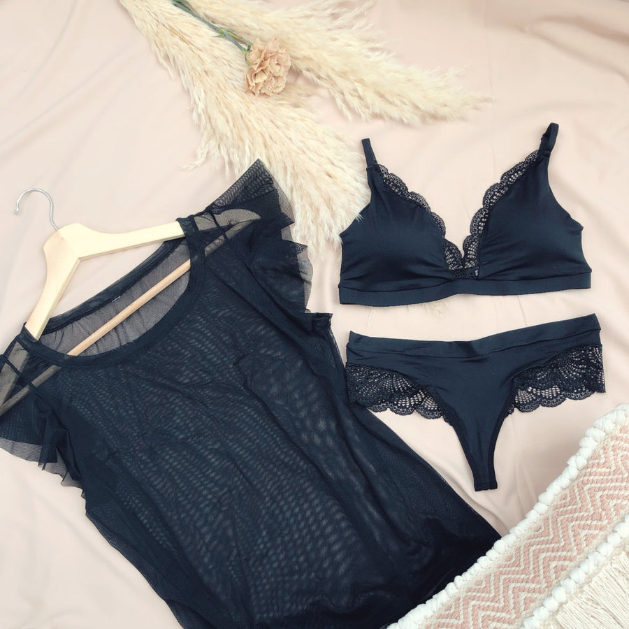 Sheer Mesh Top