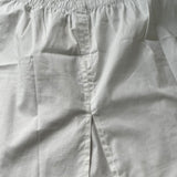 Wide Neck White Shirt
